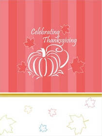 Celebrating Thanksgiving Greeting Card