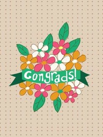 Congrats Floral Wreath Greeting Card