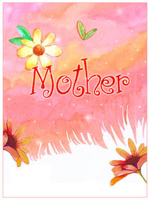 Floral Mother's Day Greeting Card