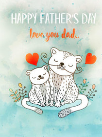 Father's Day Love Bears Card