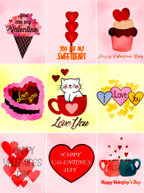 Valentine's Day Collection Grid
