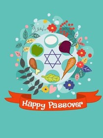 Happy Passover Greeting Card