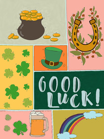 Good Luck St. Patrick's Day Card