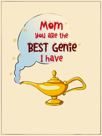 Best Genie Mom Card