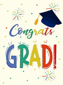 Congrats Grad Celebration Card