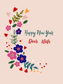 Happy New Year Dear Wife