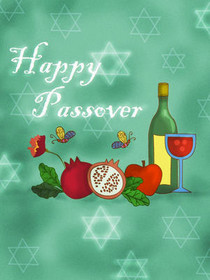 Happy Passover Greeting Card