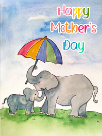 Happy Mother's Day Elephants