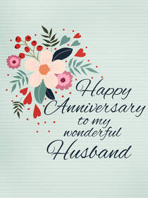 Happy Anniversary to Wonderful Husband