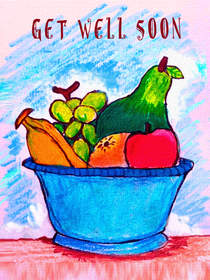 Get Well Soon Fruit Basket