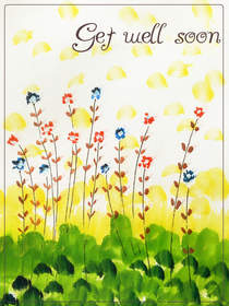 Cheerful Wildflowers Get Well Soon