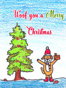 Merry Christmas Wish Card