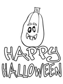Happy Halloween Banana Character