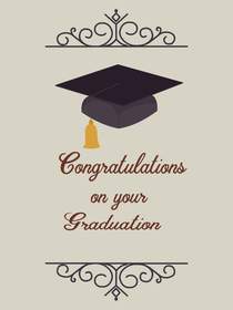 Graduation Congratulations Card