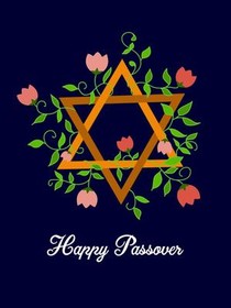 Happy Passover Star of David