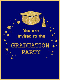 Graduation Party Invitation Card