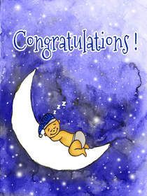 Congratulations Moon and Stars