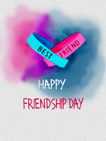 Happy Friendship Day Greeting Card