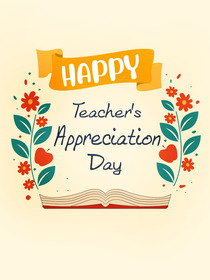 Happy Teacher's Appreciation Day Card