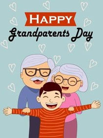 Happy Grandparents Day Greeting Card