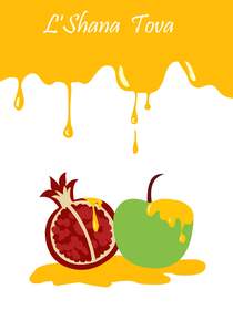 L'Shana Tova Pomegranate & Apple