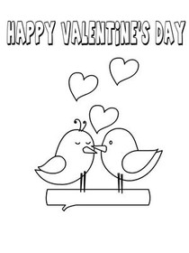 Happy Valentine's Day Love Birds