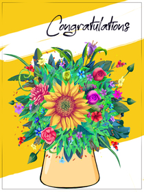 Congratulations Floral Arrangement