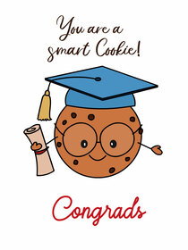 Smart Cookie Graduation Card