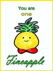 You Are One Fine Pineapple Card