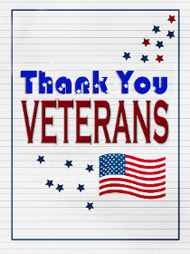 Thank You Veterans Greeting Card