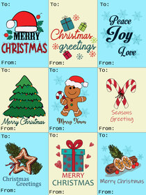 Christmas Gift Tags Collection