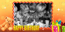 Happy Birthday Photo Collage Card