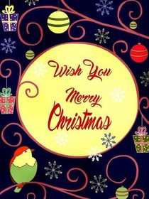 Wish You Merry Christmas Holiday Greeting