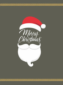 Merry Christmas Santa Beard