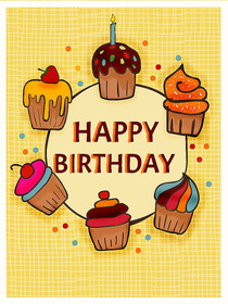 Happy Birthday Cupcakes