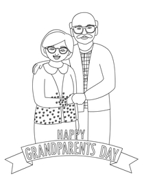 Happy Grandparents Day Greeting Card