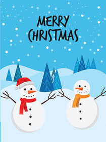 Merry Christmas Snowmen