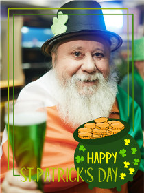 Lucky Leprechaun St. Patrick's Day Greeting