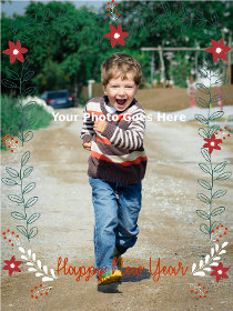 Happy New Year Photo Card