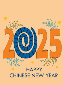 2025 Happy Chinese New Year Greeting