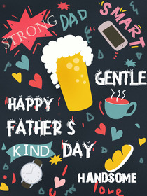 Father's Day Beer Celebration Card