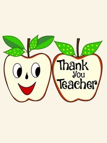 Thank You Teacher Apple Card
