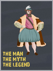 The Man The Myth The Legend Card