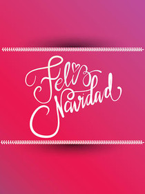 Feliz Navidad Holiday Greeting Card