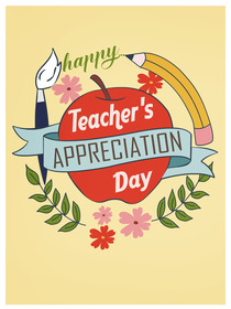Happy Teacher's Appreciation Day Card