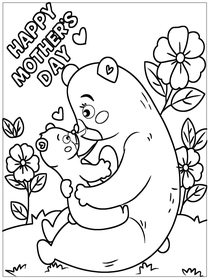 Happy Mother's Day Bear and Cub