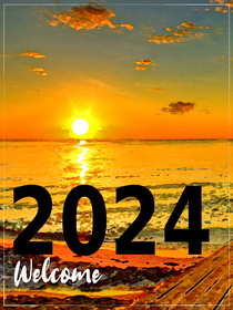 2024 Welcome Sunset Beach Card
