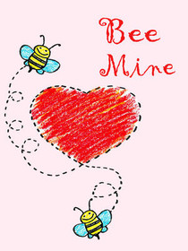 Bee Mine Love Card