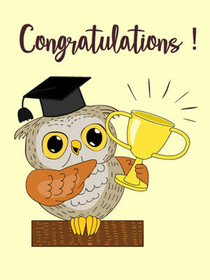 Congratulations Graduation Owl