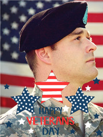 Military Service Appreciation Card
